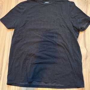 Express Black Patterned Short Sleeve Tee
